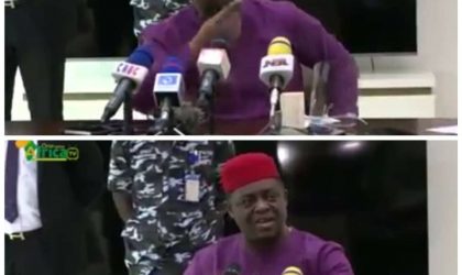 EX-NIGERIAN MINISTER, FEMI FANI KAYODE ABRUPTLY INSULTS A JOURNALIST