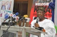 SPEECH BY THE HONOURABLE MINISTER OF INFORMATION AND CULTURE, ALHAJI LAI MOHAMMED, AT THE LAUNCH OF THE DIGITAL SWITCH-OVER IN LAGOS ONTHURSDAY, 29TH APRIL, 2021 SPEECH BY THE HONOURABLE MINISTER OF INFORMATION AND CULTURE, ALHAJI LAI MOHAMMED, AT THE LAUNCH OF THE DIGITAL SWITCH-OVER IN LAGOS ONTHURSDAY, 29TH APRIL, 2021