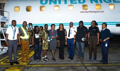 United Nigeria/Samsung Promo: 12 Brand New Smart Phones Won Tagged ‘Fly And Win’