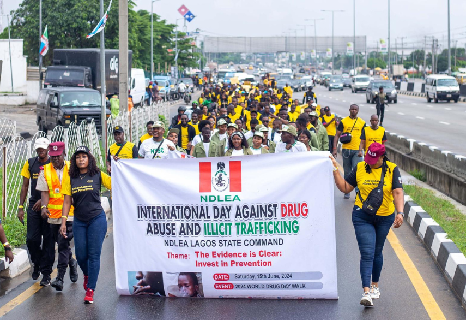 MTN Foundation Leads Successful Anti-Substance Abuse Advocacy Walk in Lagos
